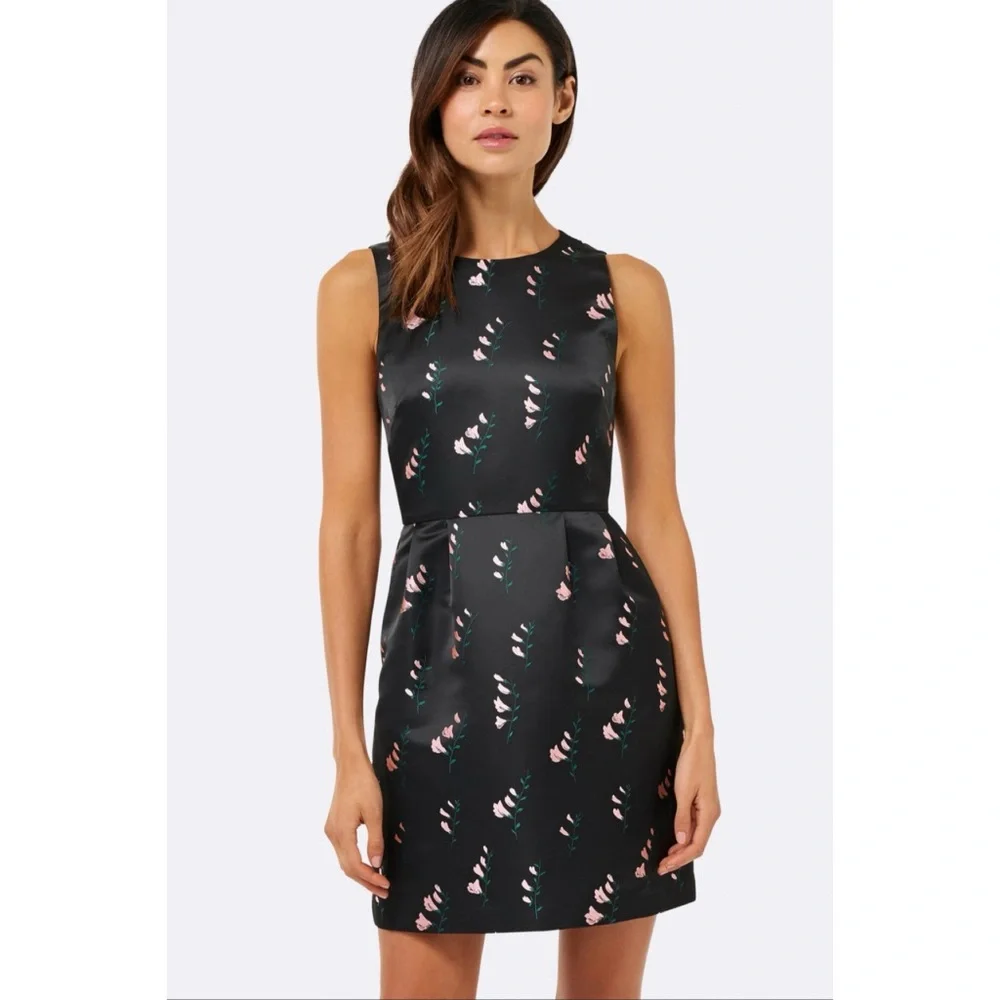 Ever New Black Floral Prom Dress - Picture 1 of 7